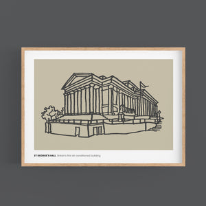 New Print - St George's Hall Liverpool